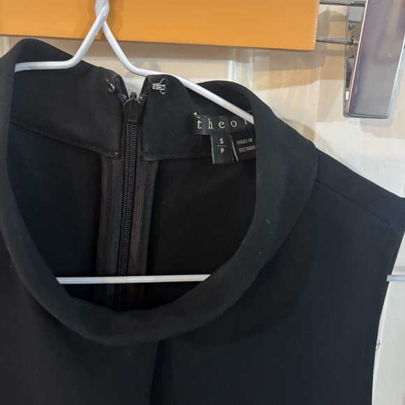 Theory tunic top high neck, a line shirt black - Picture 5 of 5